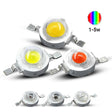 LED Chips High Power 1W 3W 5W White Blue Green Yellow Red Pink Amber Cyan Orange 30mil 45mil Lamp Matrix Bulb light DIY