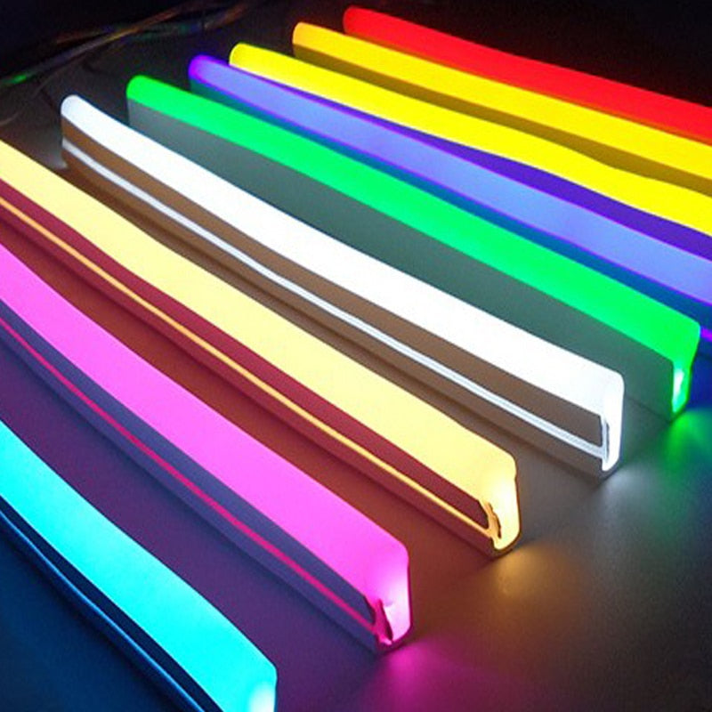 Flexible Led Strip Neon Tape SMD 2835 Soft Rope Bar Light SMD 2835 Silicon Rubber Tube Outdoor Waterproof lighting