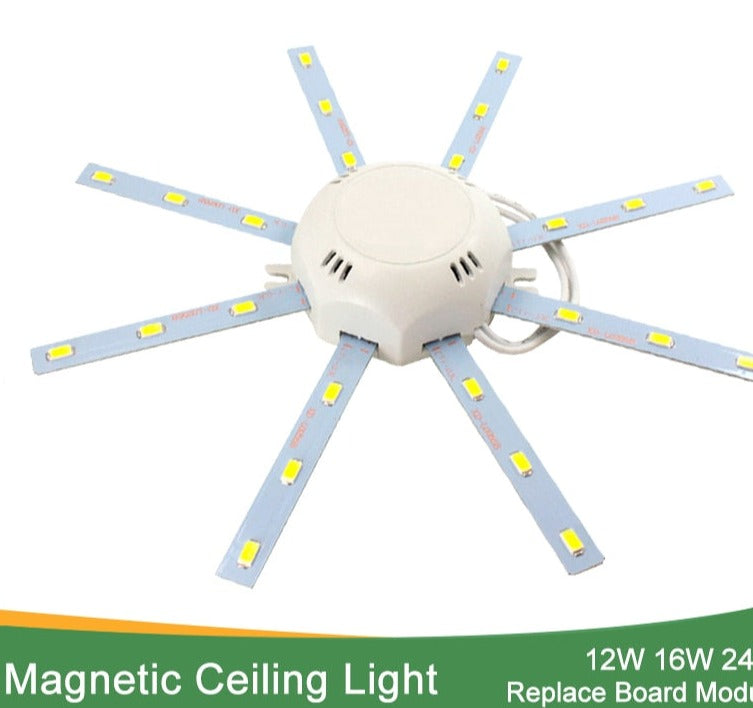LED Module Light 12W 16W 20W 24W Led Downlight Magnet Accessory Octopus Plate Ring Led Lamp 220V For Ceiling