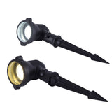 New Style led Garden Lawn Lamp 220V 110V 12V Outdoor LED Spike Light 3W 5W 7W 9W Path lights Landscape with GU10 Spot Bulbs
