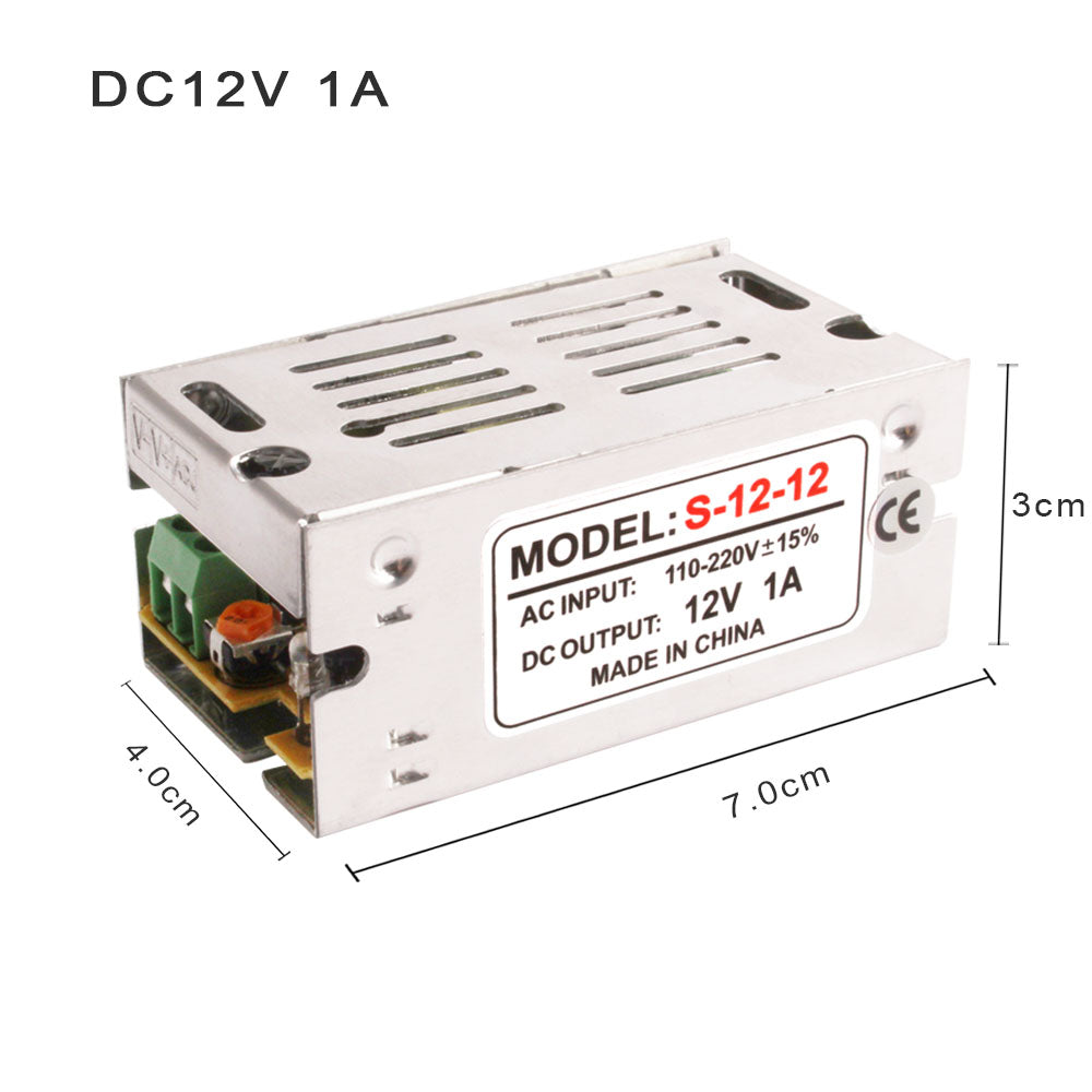 Power Supply DC12v 2A 3A 10A 12.5A 15A 20A 25A 30A Lighting Transformer 220 V 12 V LED Driver Switch Adapter for Strip Light