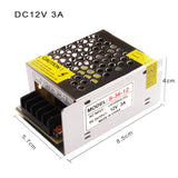 Power Supply DC12v 2A 3A 10A 12.5A 15A 20A 25A 30A Lighting Transformer 220 V 12 V LED Driver Switch Adapter for Strip Light