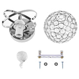 Wall Sconce Crystal Wall light Simple and creative warm bedroom bedside wall lamp Crystal lights 1 Pcs