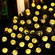 Led Solar Powered Bulbs Led String Lights for Outdoor Lighting Courtyard Street Garden Led Fairy Lights Christmas Garland