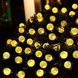 Led Solar Powered Bulbs Led String Lights for Outdoor Lighting Courtyard Street Garden Led Fairy Lights Christmas Garland