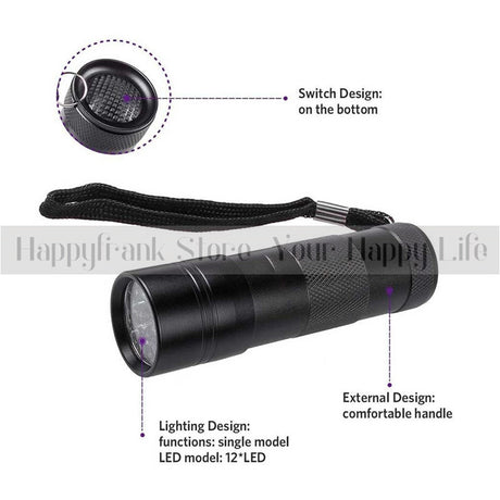 UV Curing Light Lamp Repair UV Curing Lights Ultraviolet Lamp AAA Battery for mobile phone iPhone samsung touch screen