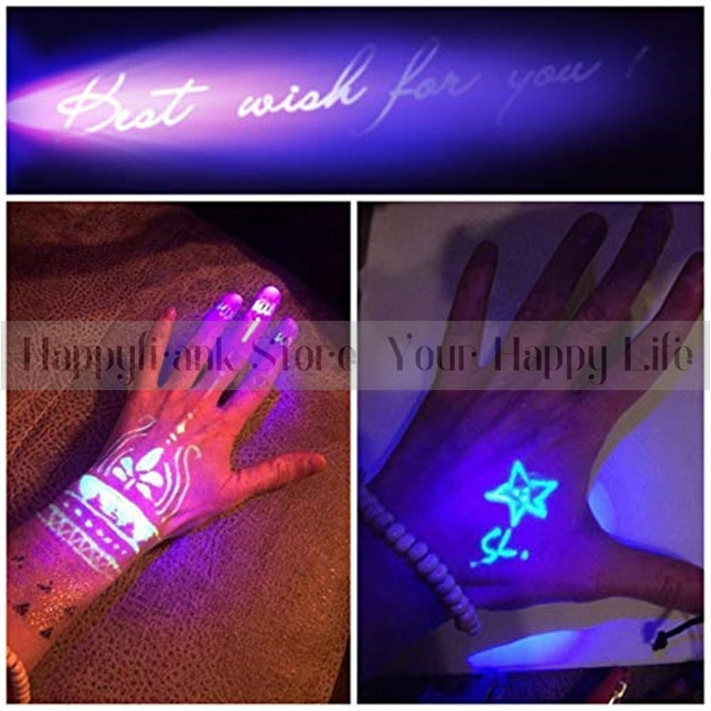 UV Curing Light Lamp Repair UV Curing Lights Ultraviolet Lamp AAA Battery for mobile phone iPhone ,samsung touch screen