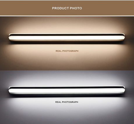 LED Mirror Light 40/50cm 9W/12W AC220-240V Waterproof Modern Cosmetic Acrylic Wall Lamp For Bathroom Light sconce lamp