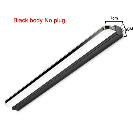 LED Mirror Light 40/50cm 9W/12W AC220-240V Waterproof Modern Cosmetic Acrylic Wall Lamp For Bathroom Light sconce lamp