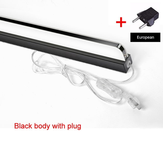 LED Mirror Light 40/50cm 9W/12W AC220-240V Waterproof Modern Cosmetic Acrylic Wall Lamp For Bathroom Light sconce lamp