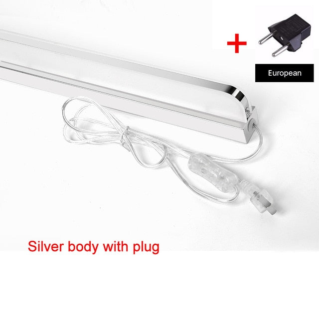 LED Mirror Light 40/50cm 9W/12W AC220-240V Waterproof Modern Cosmetic Acrylic Wall Lamp For Bathroom Light sconce lamp