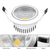 DBF Super Bright Recessed LED Dimmable Downlight COB 5W 7W 10W 12W 3000K LED Ceiling Spot Light LED Ceiling Lamp AC 110V 220V