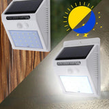 Solar Lamp LED Wall Solar Light Outdoor Security Lighting Nightlight with Motion Sensor Detector for Garden Back Door Step