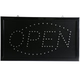 Super Brightly Led Open Store Business Shop Neon Signs Animated Motion Running with Switch US/EU/AU/UK Plug Indoor