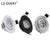 LEDIARY 110V-220V LED Spot Downlights 3W 55mm Hole White/Silver/Black Indoor Living Room Down Lights led Ceiling Recessed Lamp