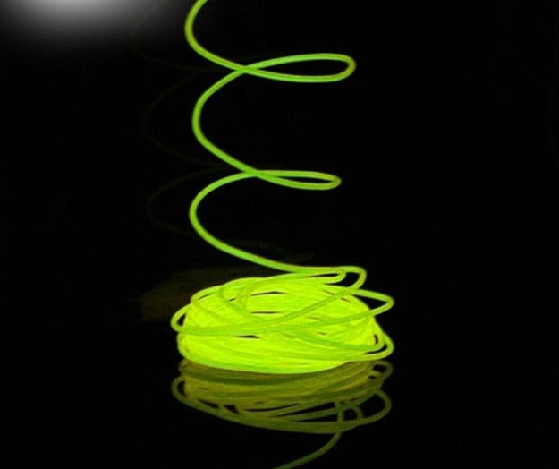 Neon Cord Led EL Wire String Led Strip Flexible Light Rope Tube car Dance Party 2M 3M 5M Battery Powered With Controller led RGB