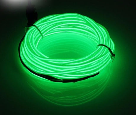Neon Cord Led EL Wire String Led Strip Flexible Light Rope Tube car Dance Party 2M 3M 5M Battery Powered With Controller led RGB