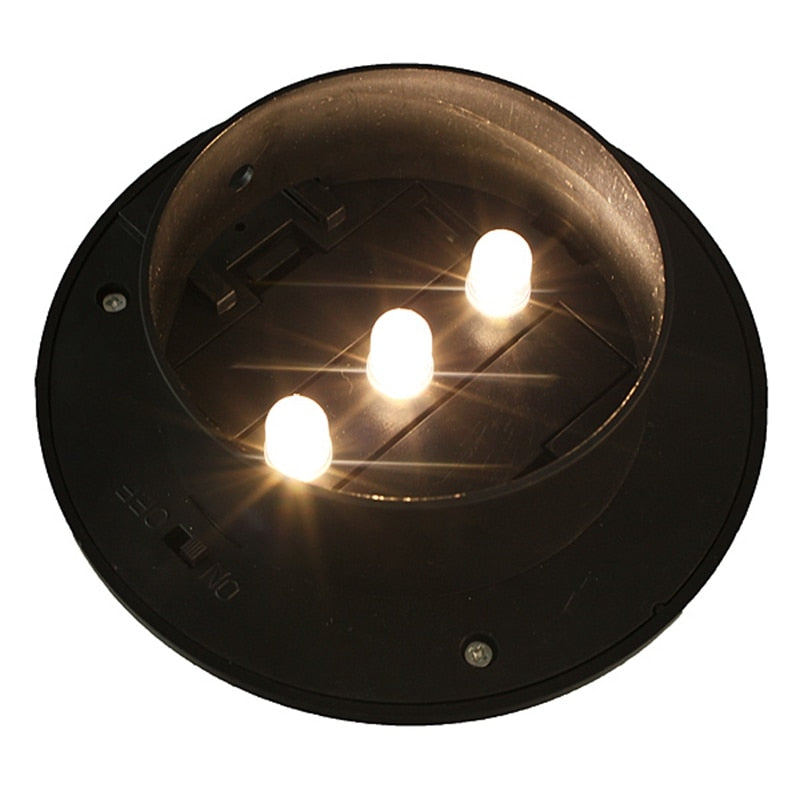 LED Solar Powered Outdoor Lights Lamp Fence Gutter Roof Yard Wall Garden light Outdoor Lighting Led Solar Creations Path Light