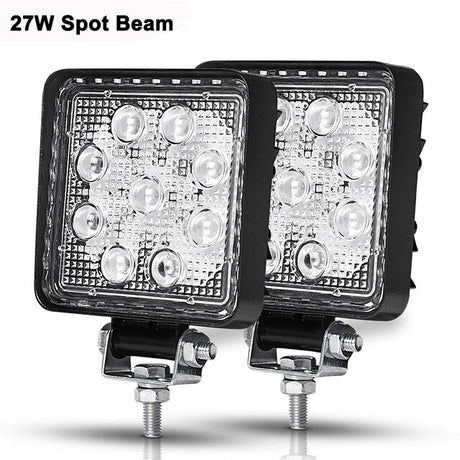 27W 42W 48W 72W DRL Off road Led Work Light Car for UAZ 4WD Ford Tractor Boat Trailer niva ramp 4x4 ATV 12V 24V Spot Flood 4 5