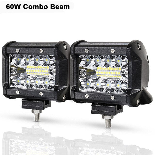 4 inch Led Work Light Day Driving Lamp 12V 24V Off road Work Light Bar for Car Truck Jeep MPV UTV ATV SUV Boat Marine Motorcycle