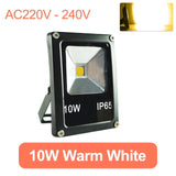 LED Flood Light 50W 10W Led Floodlight COB  chip LED street Lamp AC 220V 240V waterproof IP65 outdoor Lighting led spotlight