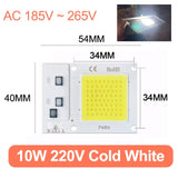 LED Flood Light 50W 10W Led Floodlight COB  chip LED street Lamp AC 220V 240V waterproof IP65 outdoor Lighting led spotlight