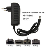 Adapter DC12V 1A 2A 3A 6A 10A 12A Adaptor 220V To 12 V Charger Supply Universal Switching LED light strips power adapter 12 Volt