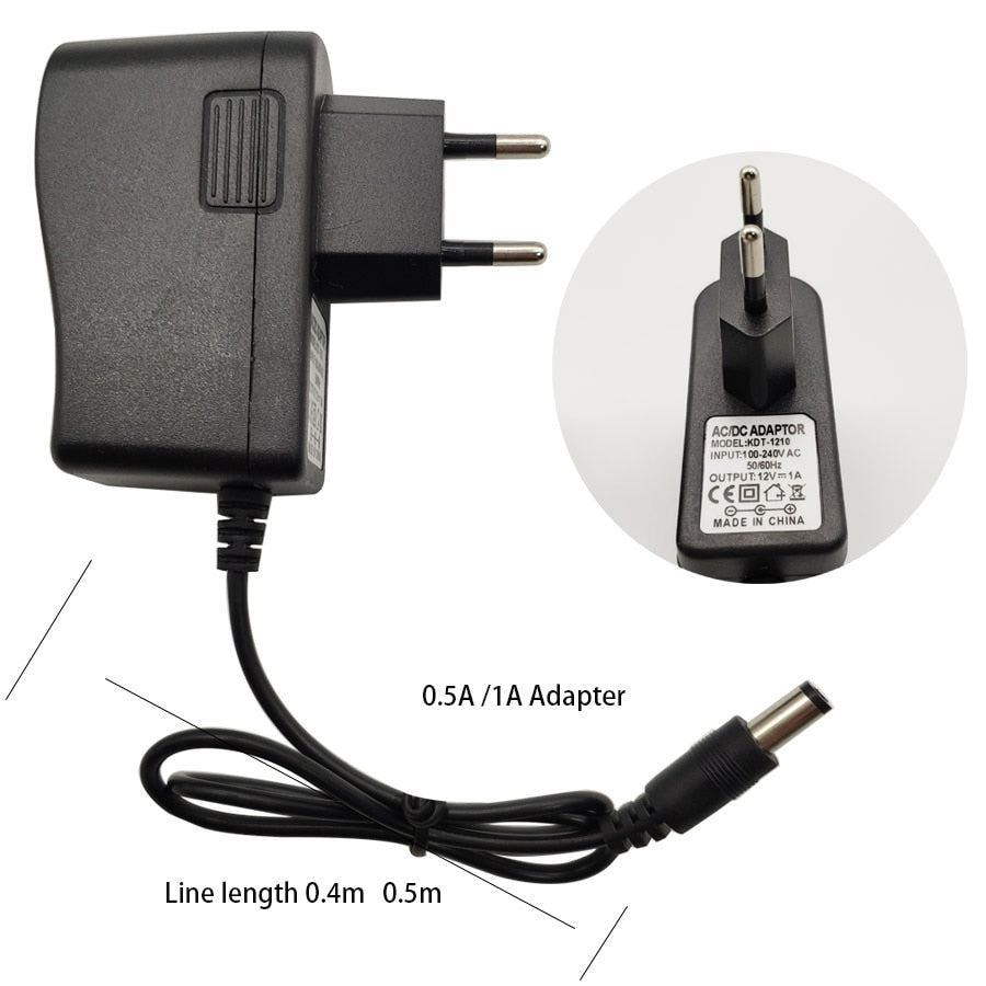 Adapter DC12V 1A 2A 3A 6A 10A 12A Adaptor 220V To 12 V Charger Supply Universal Switching LED light strips power adapter 12 Volt