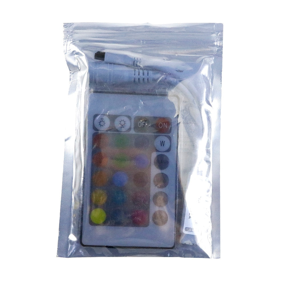 DC 12V RGB LED controller Mini 24 keys RGB IR Remote Controller for 3528 or 5050 RGB LED strips Small RGB Controller Led Tape