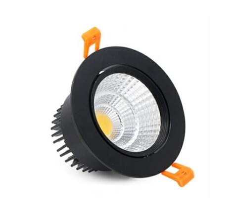 round Dimmable Recessed LED Downlights 3W 5W 7W 9W 12W 15W COB LED Ceiling Lamp Spot Lights AC110-220V LED Lamp